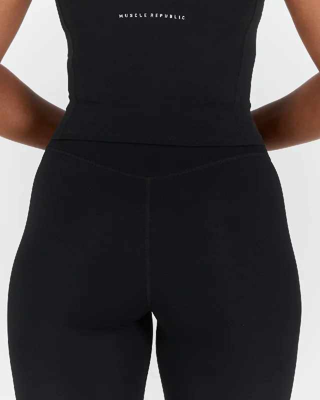 SCULPT LEGGINGS FULL - BLACK