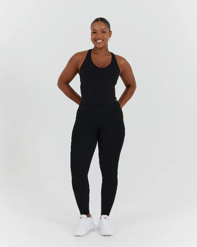 SCULPT LEGGINGS FULL - BLACK