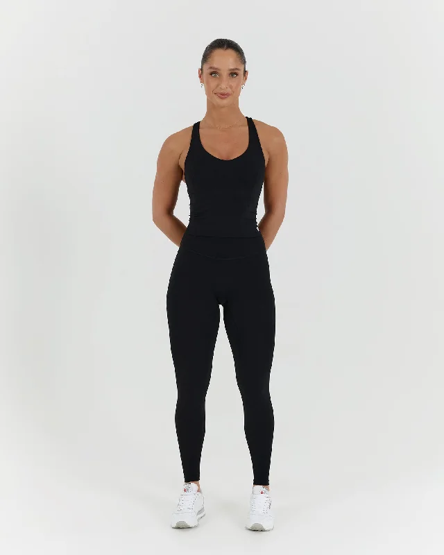 SCULPT LEGGINGS FULL - BLACK