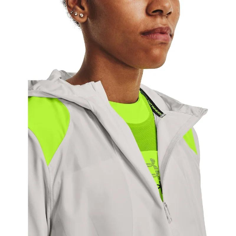 Under Armour Run Anywhere Womens Running Anojacket - Grey