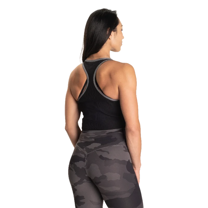 Better Bodies Old School Rib T-Back - Black