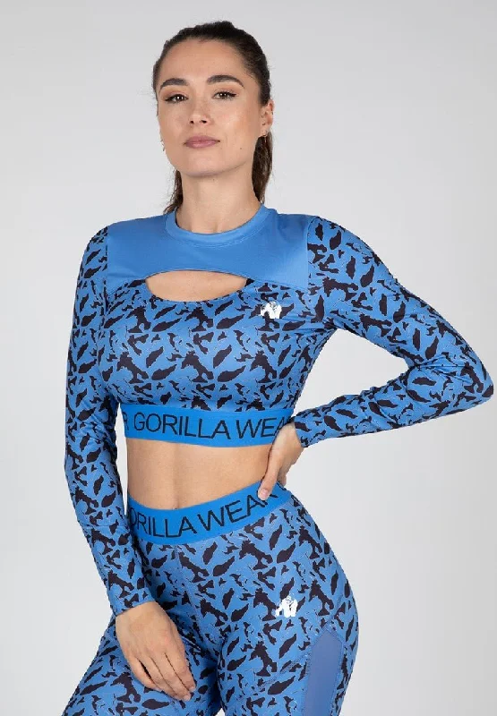 Gorilla Wear Osseo Long Sleeve - Blue