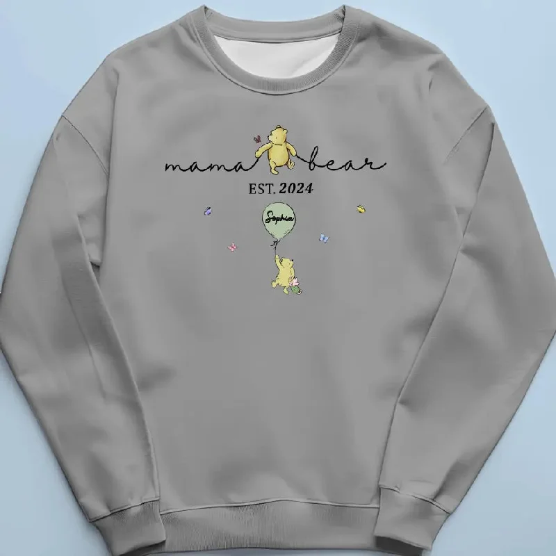 Mama Bear Grandma Bear Since - Family Personalized Custom Unisex T-shirt, Hoodie, Sweatshirt - Mother's Day, Gift For Mom, Grandma