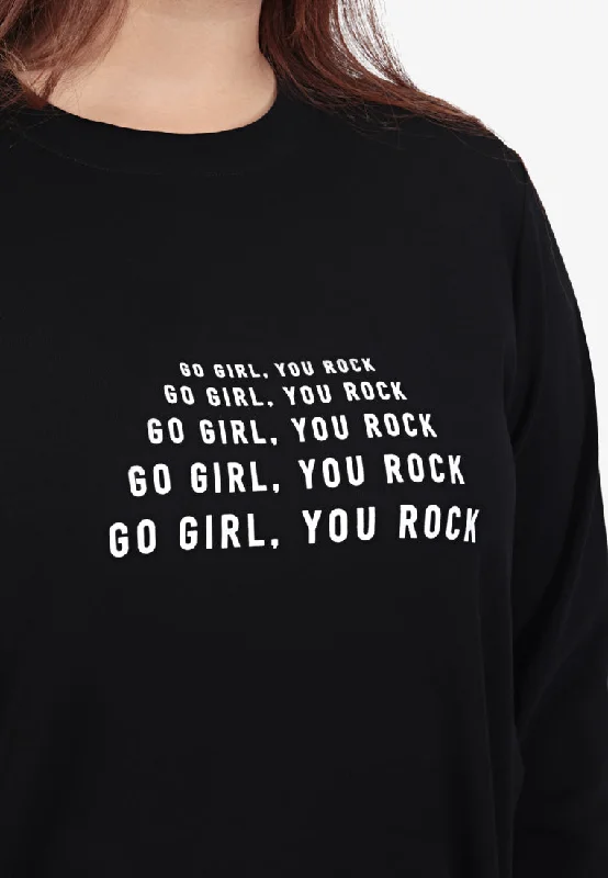 Represent WOMEN'S DAY Long Sleeve Tee - Black