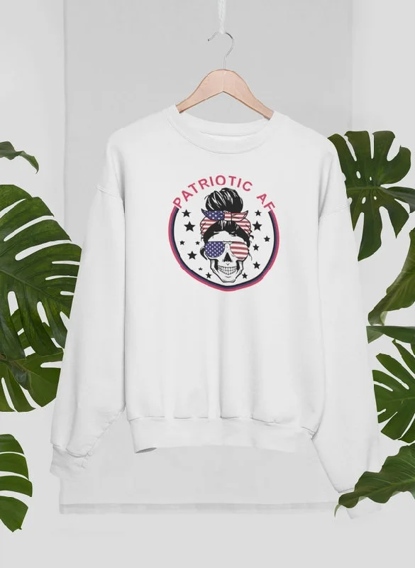 Patriotic AF Sweat Shirt