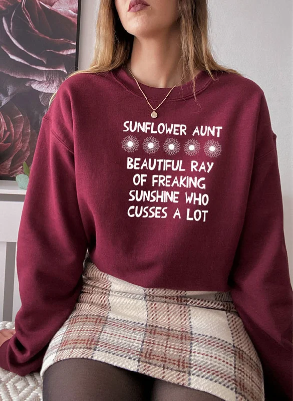 Sunflower Aunt Sweat Shirt