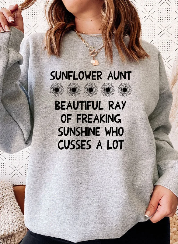 Sunflower Aunt Sweat Shirt