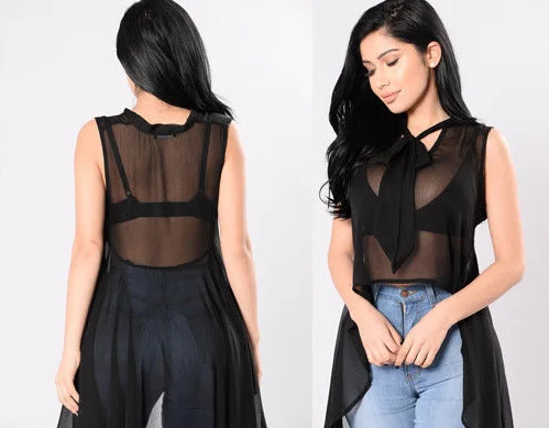 Love Me Loose Sheer Shirt