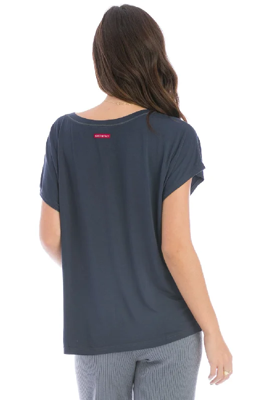 Slouchy V-Neck T