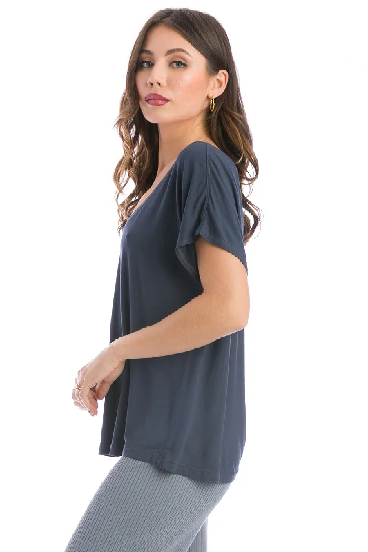 Slouchy V-Neck T