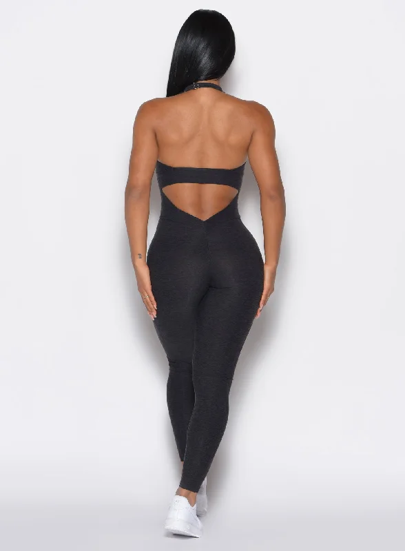 Backless Pocket Bodysuit