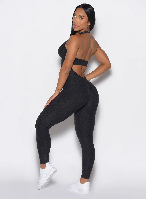 Backless Pocket Bodysuit