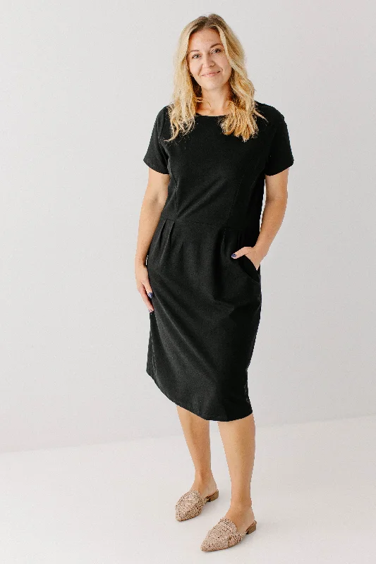 'Blake' Classic Knit Midi Dress FINAL SALE