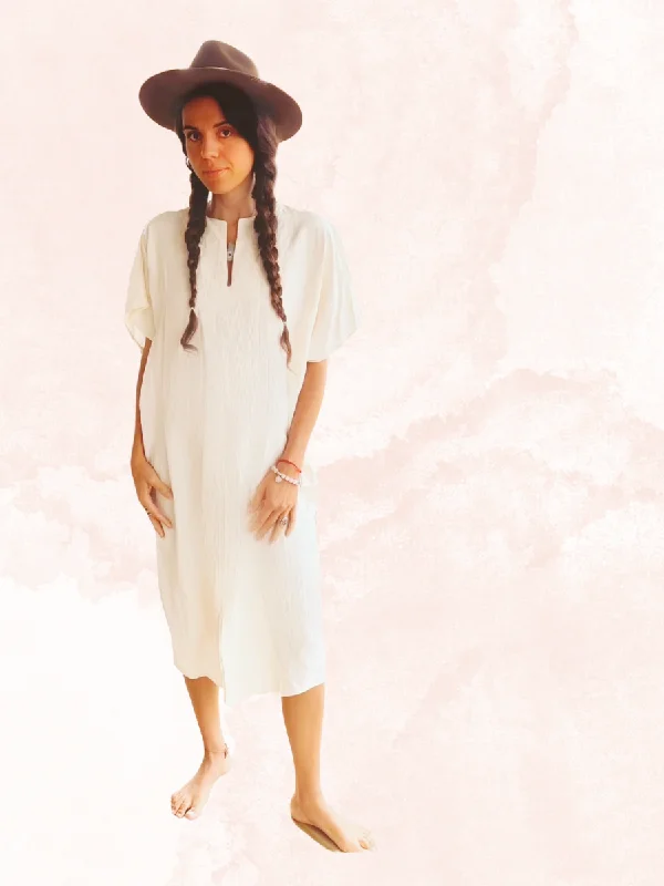 Ceremony Dress - Silk & Linen