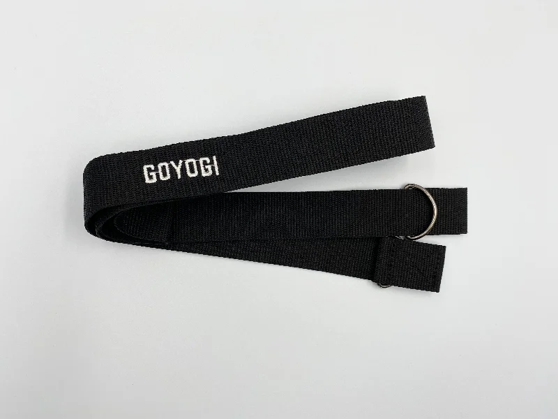 Yogamåtte bærestrop Nylon - Sort