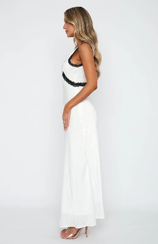 Event Ready Maxi Dress White