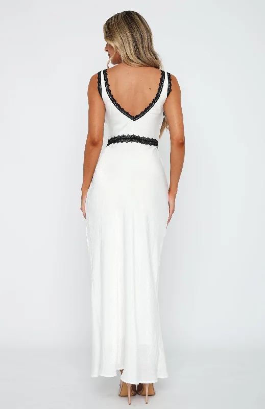 Event Ready Maxi Dress White