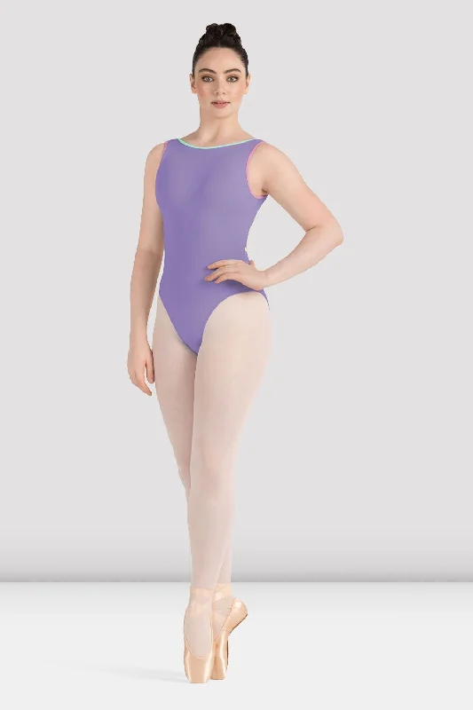 Ladies Calypso Boat Neck Leotard