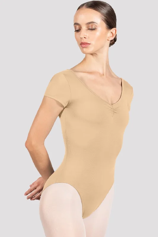 Ladies Penny Cap Sleeve Leotard