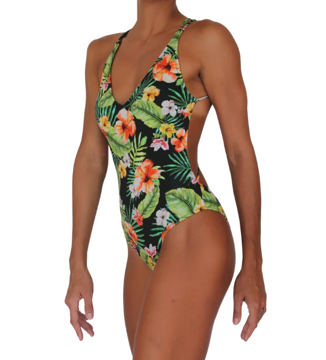 Skimpy Bottom One Piece Jungle Love