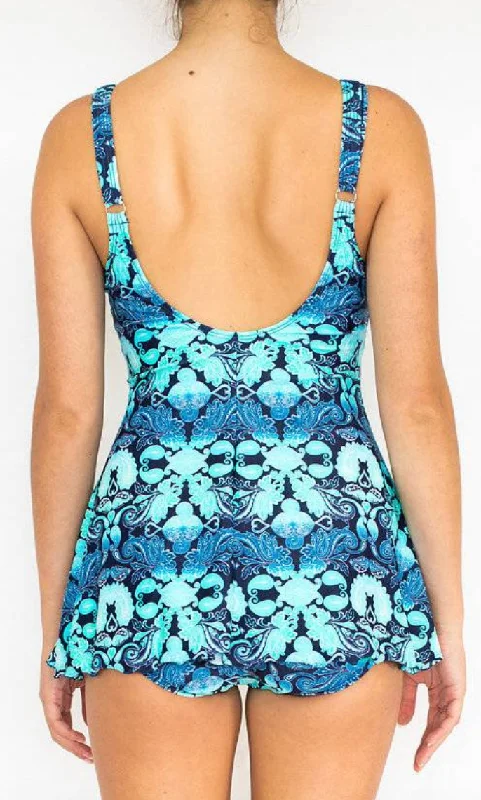 Tank Dress One Piece Blue Lagoon