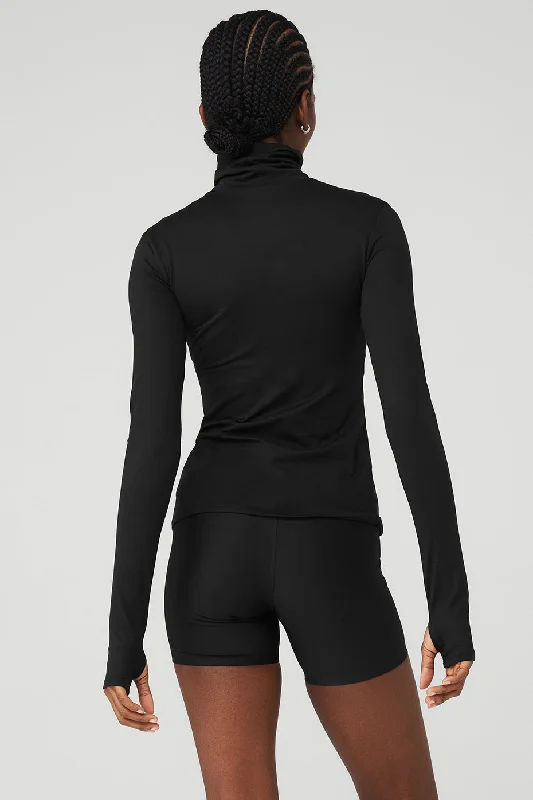 Alosoft Refine Turtleneck - Black