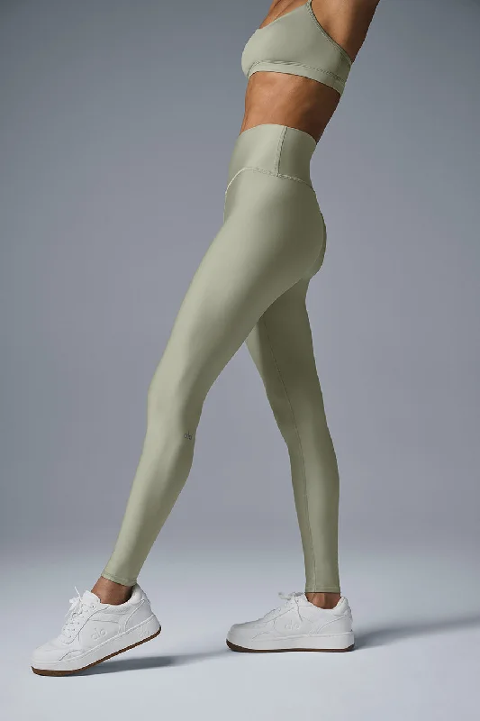 High-Waist Airlift Legging - Limestone