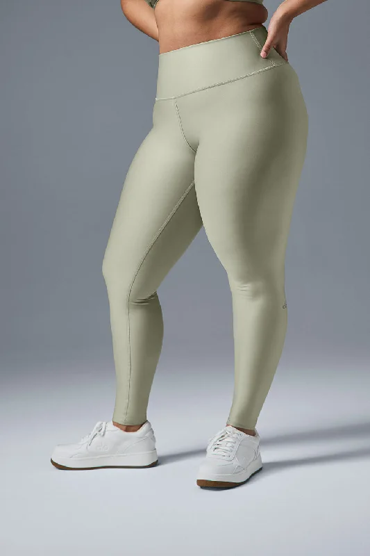 High-Waist Airlift Legging - Limestone