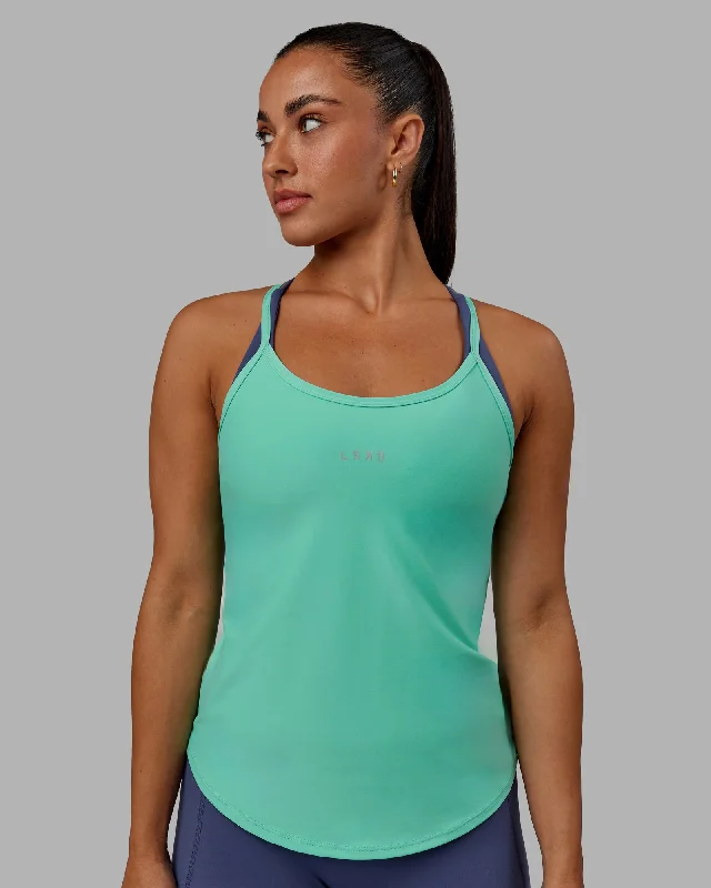 Agility Active Tank - Aquatic Awe