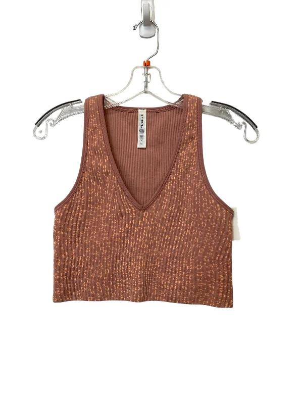 Animal Print Athletic Tank Top Athleta, Size S