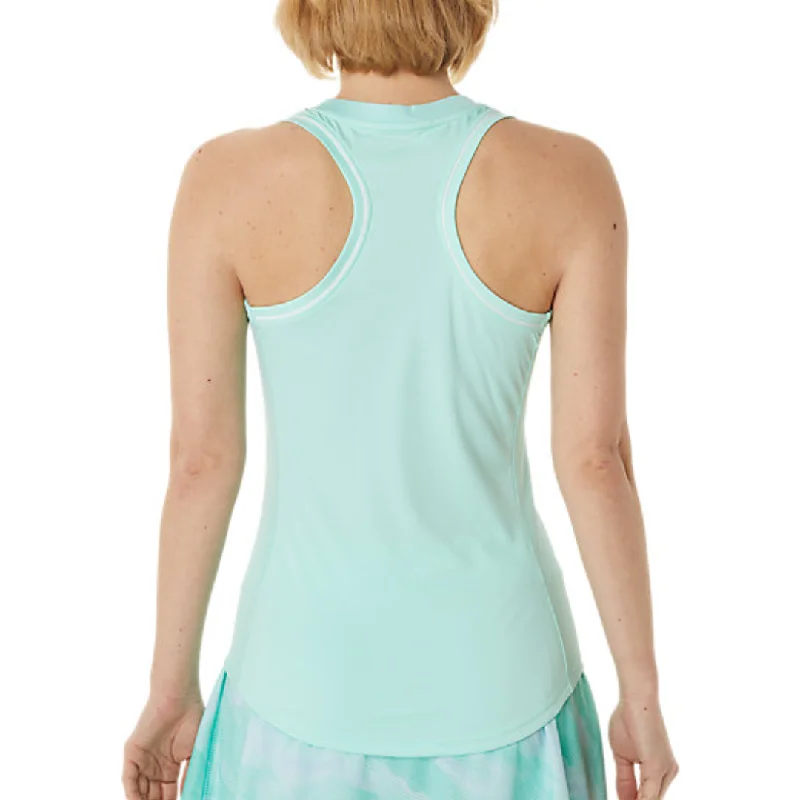 Asics Court Women Piping Tank - Fresh Ice