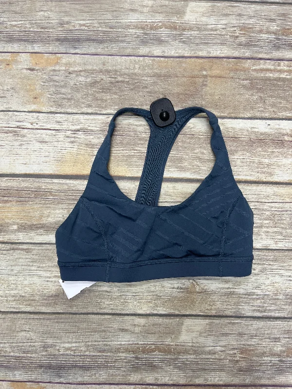 Athletic Bra By Lululemon In Teal, Size: 6