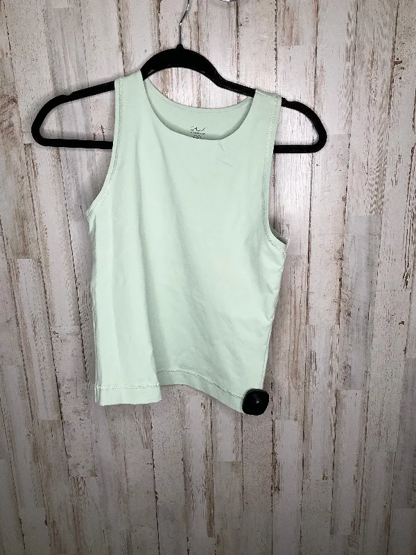 Athletic Tank Top By Calia In Green, Size: M