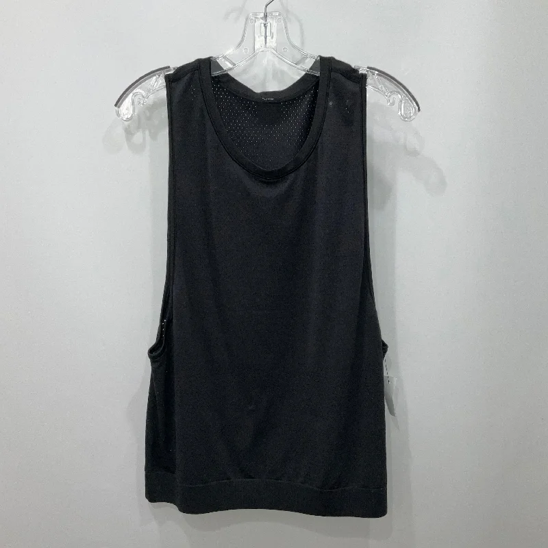 Athletic Tank Top By Lululemon In Black, Size: 8