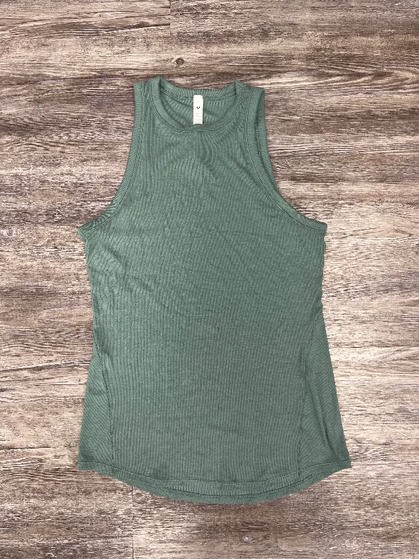 Athletic Tank Top By Lululemon In Blue, Size: 10