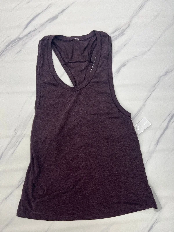 Athletic Tank Top By Lululemon, Size: 8