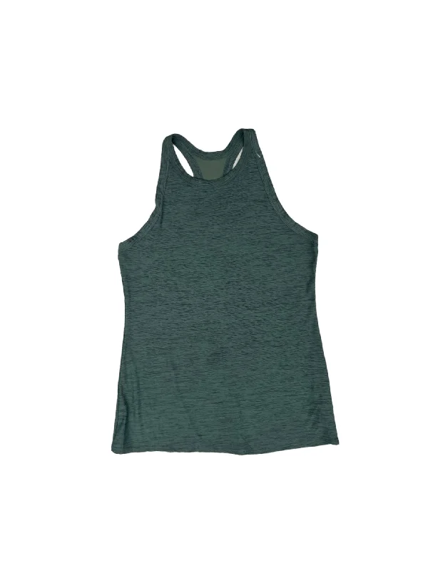 Athletic Tank Top By Old Navy In Green, Size: M