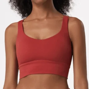 Baller Babe Savana Top with cross back Red