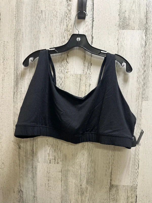 Black Athletic Bra Athleta, Size 3x