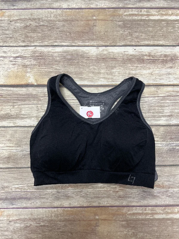 Black Athletic Bra Cme, Size Xl