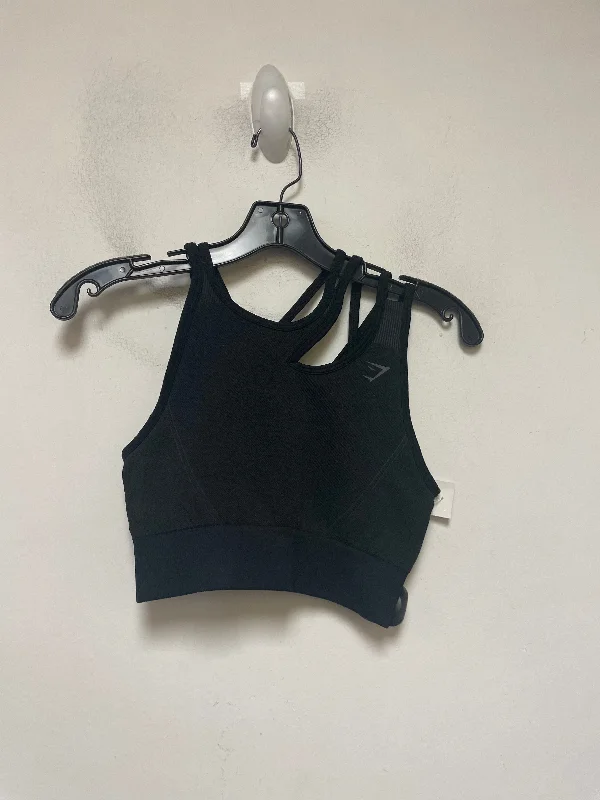 Black Athletic Bra Gym Shark, Size S