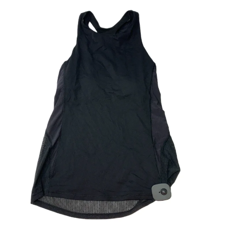 Black  Athletic Tank Top By Lululemon  Size: S