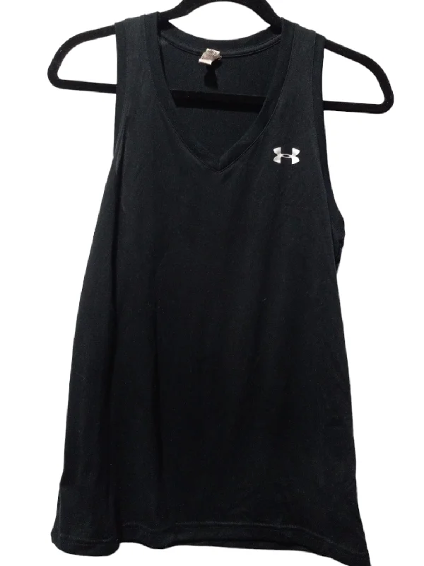 Black Athletic Tank Top Under Armour, Size S