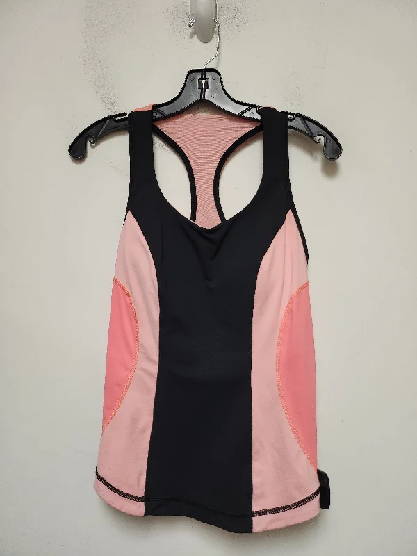 Black & Pink Athletic Tank Top Lululemon, Size L