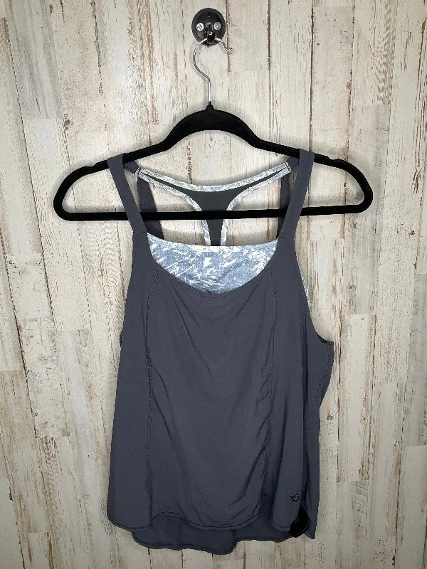 Blue & Grey Athletic Tank Top Prana, Size S