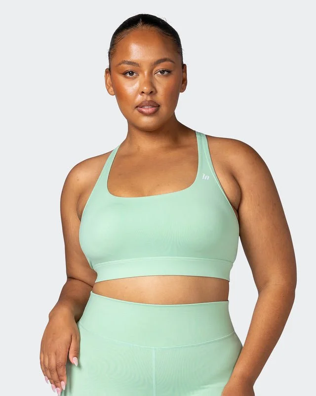 Brace Yourself Bra - Pastel Green