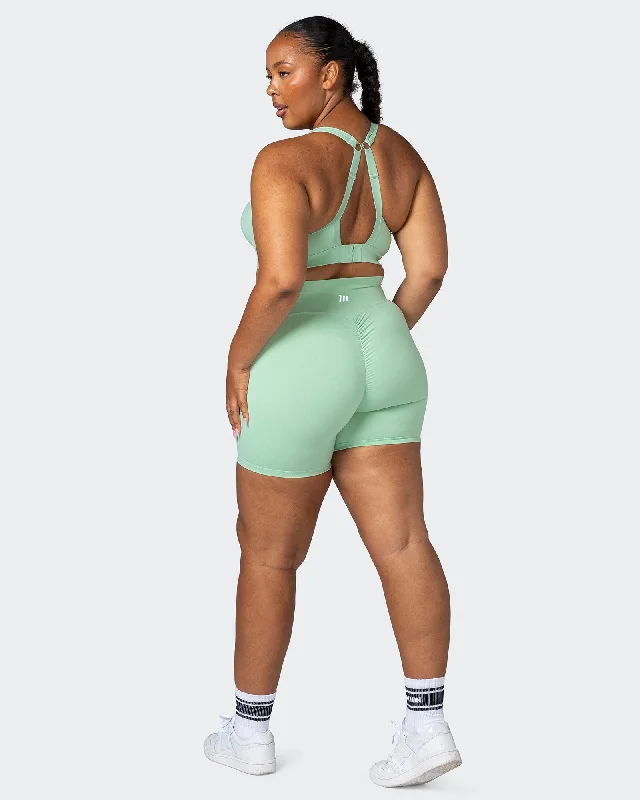 Brace Yourself Bra - Pastel Green