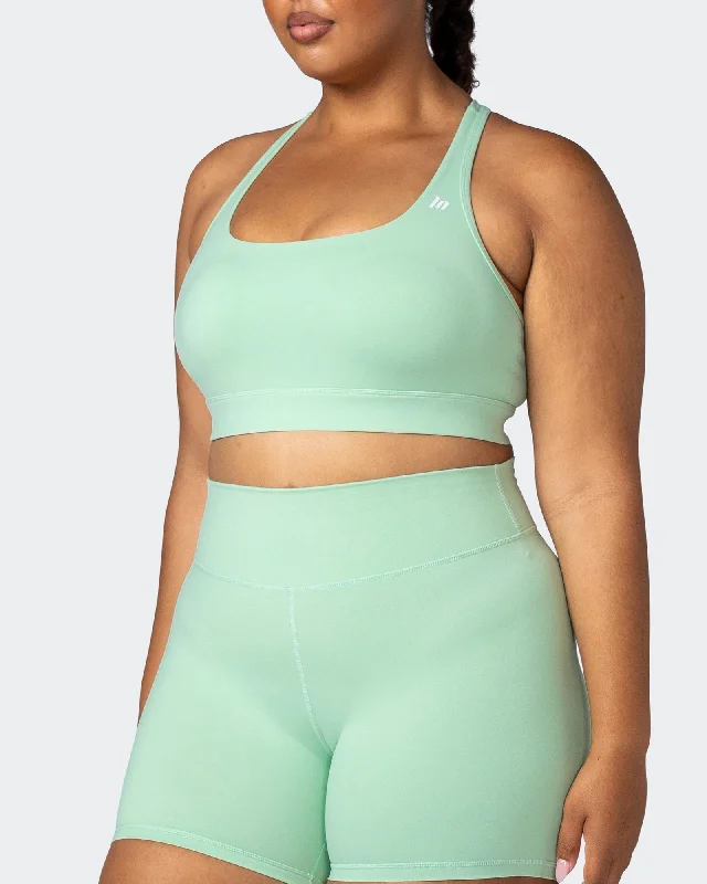 Brace Yourself Bra - Pastel Green