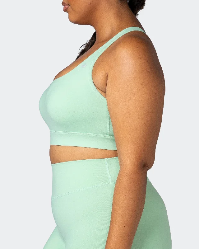 Brace Yourself Bra - Pastel Green