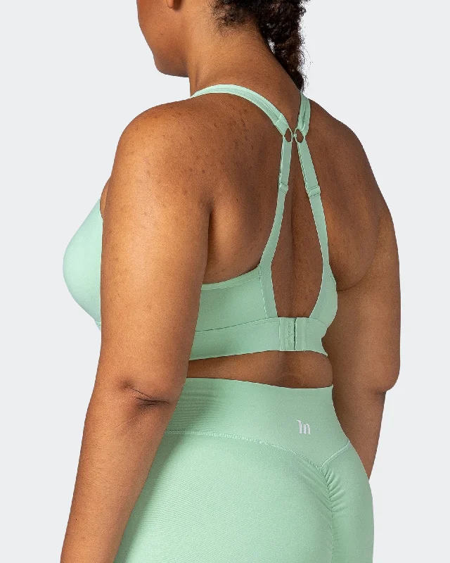 Brace Yourself Bra - Pastel Green